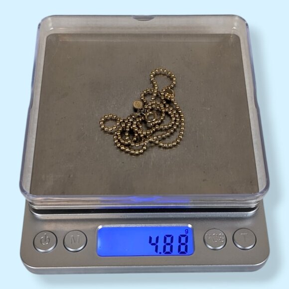 V. Avon Dainty Accented Ball Chain Necklace - Picture 5 of 5